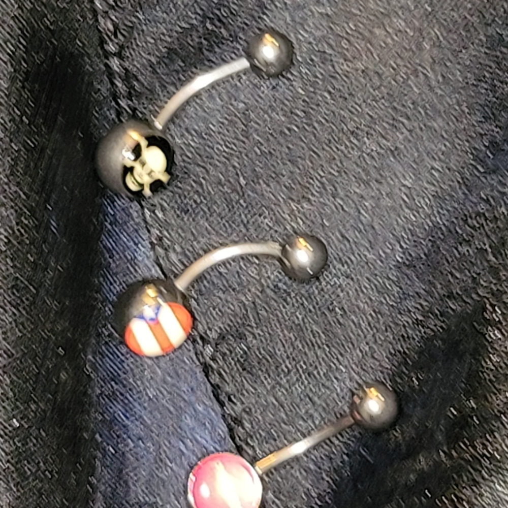 Women's Body rings set of three